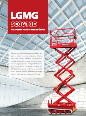 Crawler scissor lifts LGMG  SC0610E