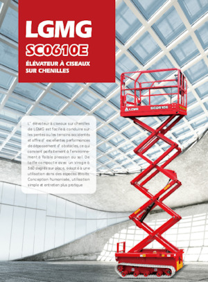 Crawler scissor lifts LGMG  SC0610E