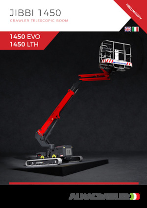 Crawler Telescopic Boom Lifts Almac JIBBI 1450 EVO