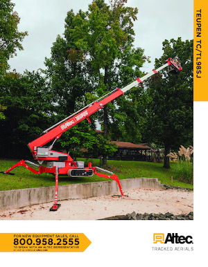 Crawler Telescopic Boom Lifts TEUPEN TC98SJ