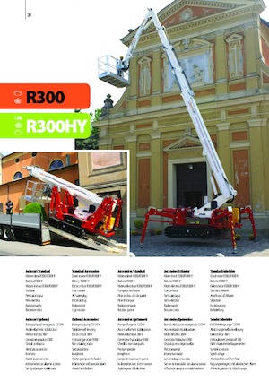 Paletli Teleskopik Bomlu Vinçler Easy Lift R300