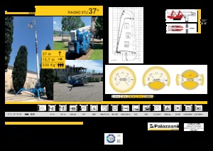 Paletli Teleskopik Bomlu Vinçler Palazzani XTJ 37+ C