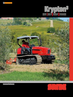 Track tractors SAME Krypton³ 110 SIX