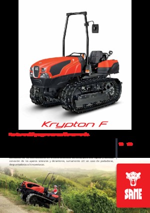 Track tractors SAME Krypton³ 90 F C