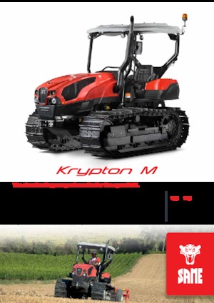 Track tractors SAME Krypton M 105 