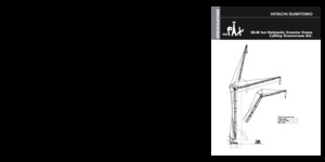 Crawler cranes - Lattice boom Hitachi Sumitomo SCX 900-2