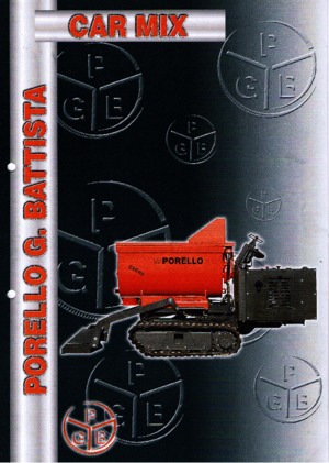 Tracked Dumpers Porello Car Mix