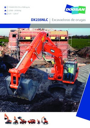 Crawler Excavators Doosan DX235NLC