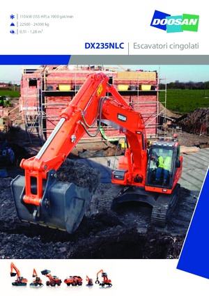 Crawler Excavators Doosan DX235NLC