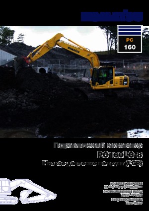 Crawler Excavators Komatsu PC160LC-8