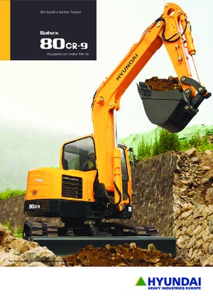 Crawler Excavators Hyundai R 80 CR-9