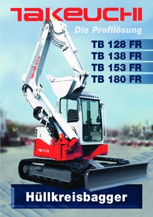 Crawler Excavators Takeuchi TB 180 FR