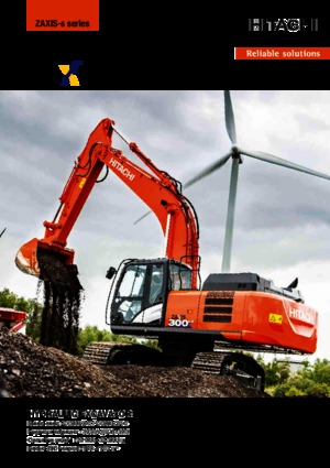 Crawler Excavators Hitachi ZX300LC-6
