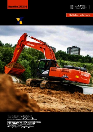Crawler Excavators Hitachi ZX350LCN-6