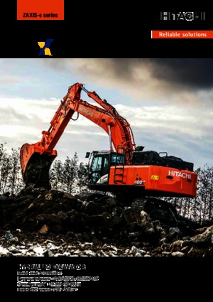 Crawler Excavators Hitachi ZX490LCH-6