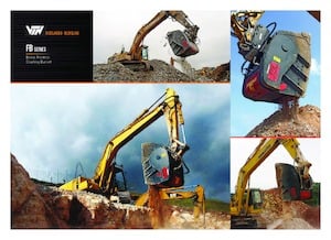 Kırıcı kepçeler VTN FB250 HD