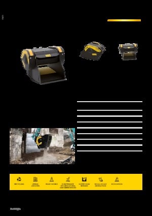 Crusher buckets MB Crusher MB-C50 S4