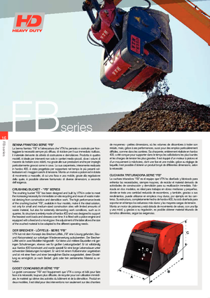 Kırıcı kepçeler VTN FB250