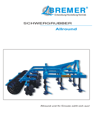 Cultivators Bremer Allround 3