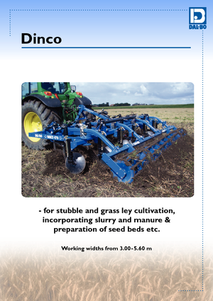 Cultivators DAL-BO Dinco 300 Ü