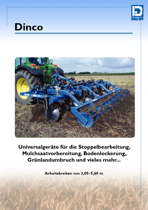 Cultivators DAL-BO Dinco 300 Ü