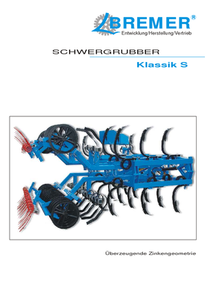 Cultivators Bremer SHG 3/18 Klassik-S
