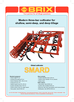 Cultivators Brix Smard 300 A RPW Ø 600