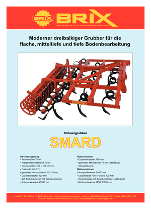 Cultivators Brix Smard 300 A RPW Ø 600