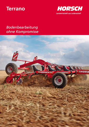 Cultivators Horsch Terrano 3 FX