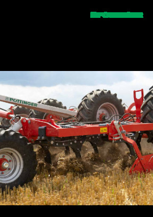 Cultivators Pöttinger Terria 6040