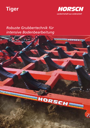 Cultivators Horsch Tiger 4 AS