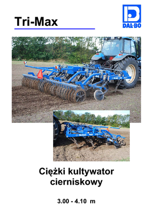 Cultivators DAL-BO Tri-Max 410 H Plus