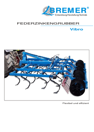 Cultivators Bremer Vibro 300 S