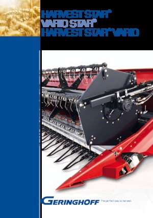 Biçerdöver kesici çubukları Geringhoff HV 660