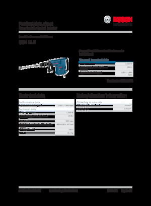 Demolition Hammers & Breakers Bosch GSH 11 E