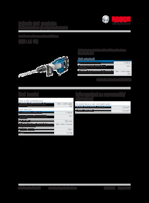 Demolition Hammers & Breakers Bosch GSH 11 VC