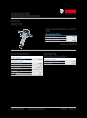 Demolition Hammers & Breakers Bosch GSH 27 VC