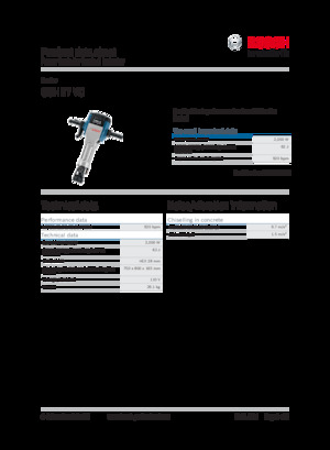 Demolition Hammers & Breakers Bosch GSH 27 VC