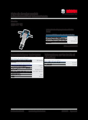 Demolition Hammers & Breakers Bosch GSH 27 VC