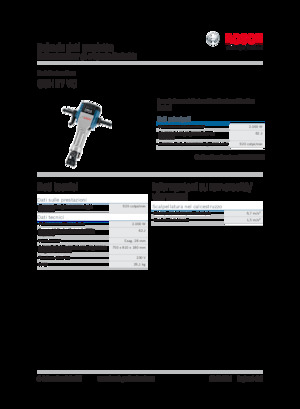 Demolition Hammers & Breakers Bosch GSH 27 VC