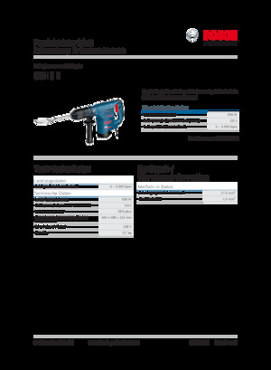 Demolition Hammers & Breakers Bosch GSH 3 E