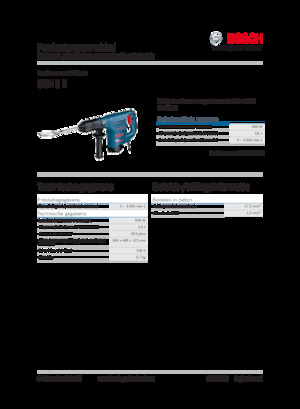 Demolition Hammers & Breakers Bosch GSH 3 E