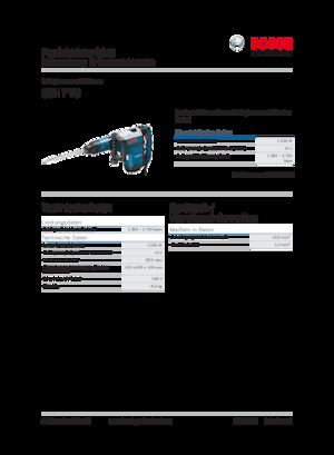 Demolition Hammers & Breakers Bosch GSH 7 VC