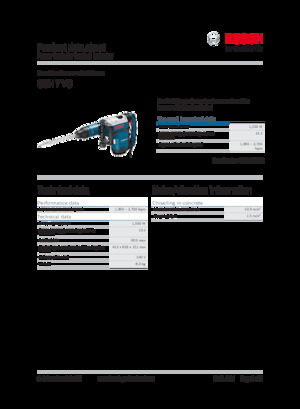 Demolition Hammers & Breakers Bosch GSH 7 VC