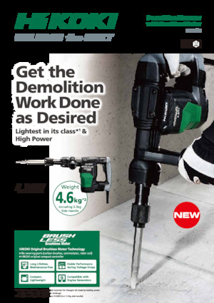 Demolition Hammers & Breakers HiKOKI H41SE 