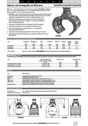 Demolition Sorting Grabs Kinshofer D 09 HPX 60