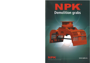 Demolition Sorting Grabs NPK D 3500