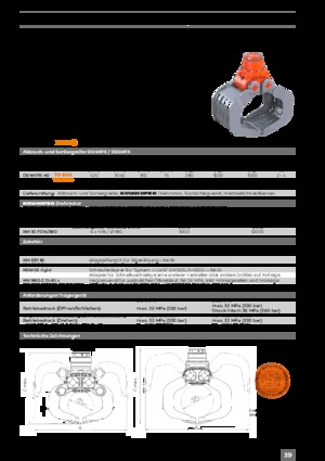 Demolition Sorting Grabs Kinshofer D09HPX-50