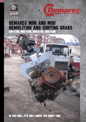 Demolition Sorting Grabs Demarec DRG-9-DN