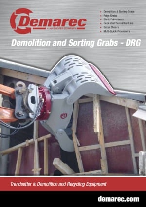 Demolition Sorting Grabs Demarec DRG 36